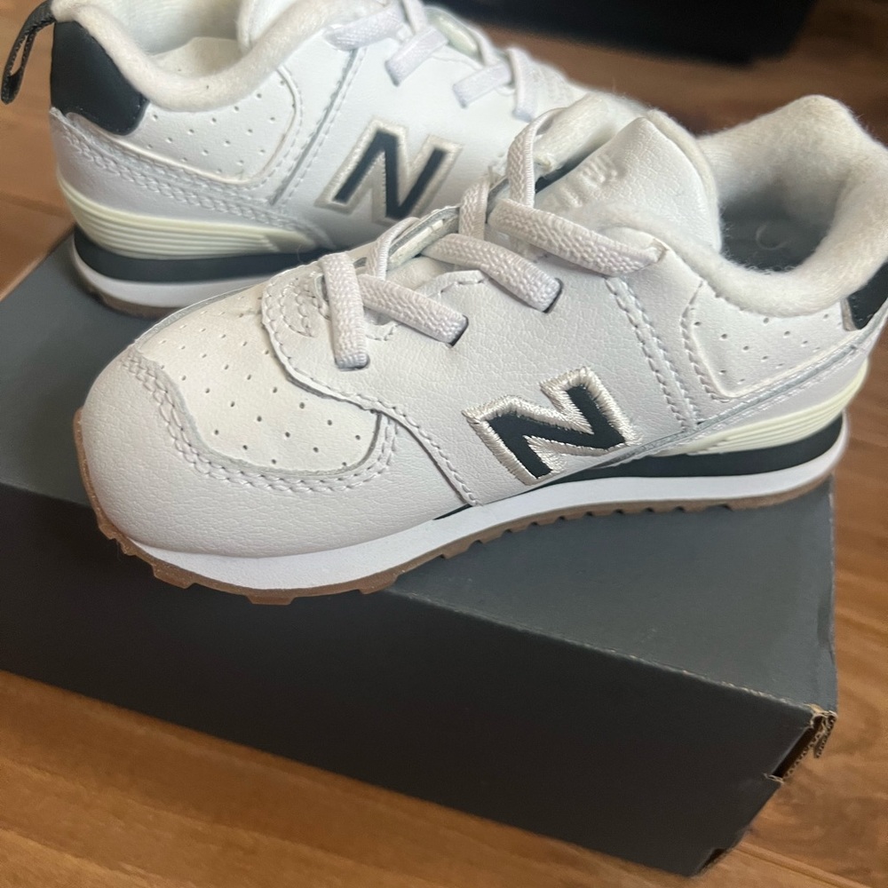 New Balance Blue and White Sneakers Classic Design